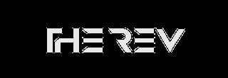 HEREV logo in white letters on black background