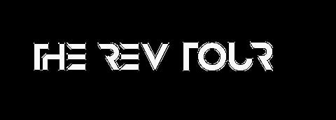 The Rev Tour logo in white text on a black background